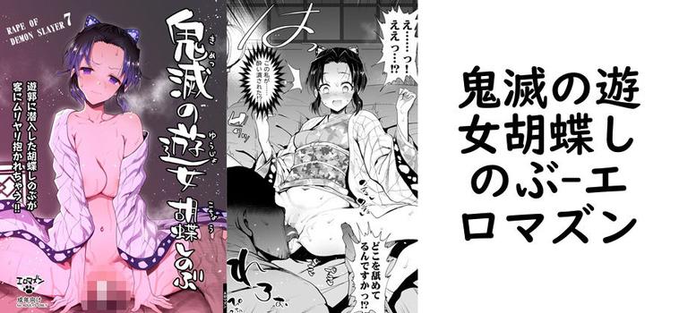 鬼滅の遊女胡蝶しのぶの表紙画像