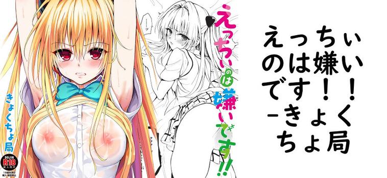 えっちぃのは嫌いです！！の表紙画像